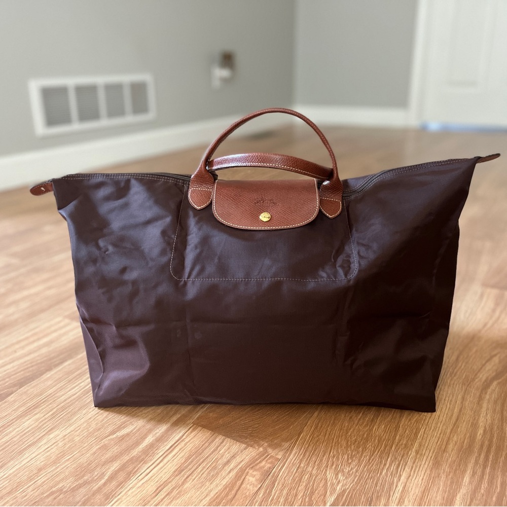 Longchamp Le Pilage Large Short Handle